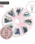 10D Loose Promade Lashes | 1000 Fans