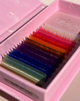 Coloured Eyelashes - Bright, Long-Lasting Lash Extensions