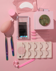 LAVILASH Training Kit Tools | Tweezers Adhesives and Practice Lashes for Lash Students