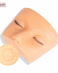 Mini Lash Training Mannequin Head With 3 Layer Lashes