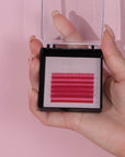 Pink Lashes - Bold and Vibrant Colored Lash Extensions by Lavilash