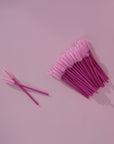 Disposable Lash Wands - Hot Pink