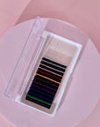 Coloured Glitter Lash Extensions - Sparkling Lashes by Lavilash
