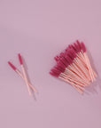 Disposable Lash Wands - Pastel Pink
