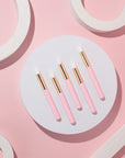 lash cleansing brush - pink mini