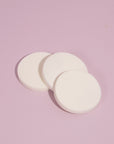 White Facial Cleansing Sponge - Soft, Deep Cleansing Training Sponge