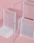 coloured lash trays