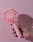 Pink Rechargeable Eyelash Fan
