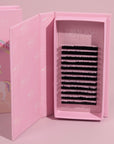 Pink Glitter Eyelashes - LaviLash
