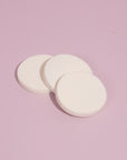 white training facial sponge