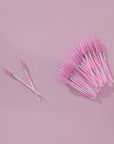 Disposable Lash Wands - Pink/White