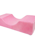 Pink Lash Pillow - Ergonomic Support for Lash Clients by Lavilash