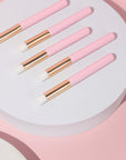 pink lash cleansing brush