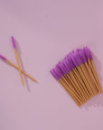 Disposable Lash Wands Purple/Gold