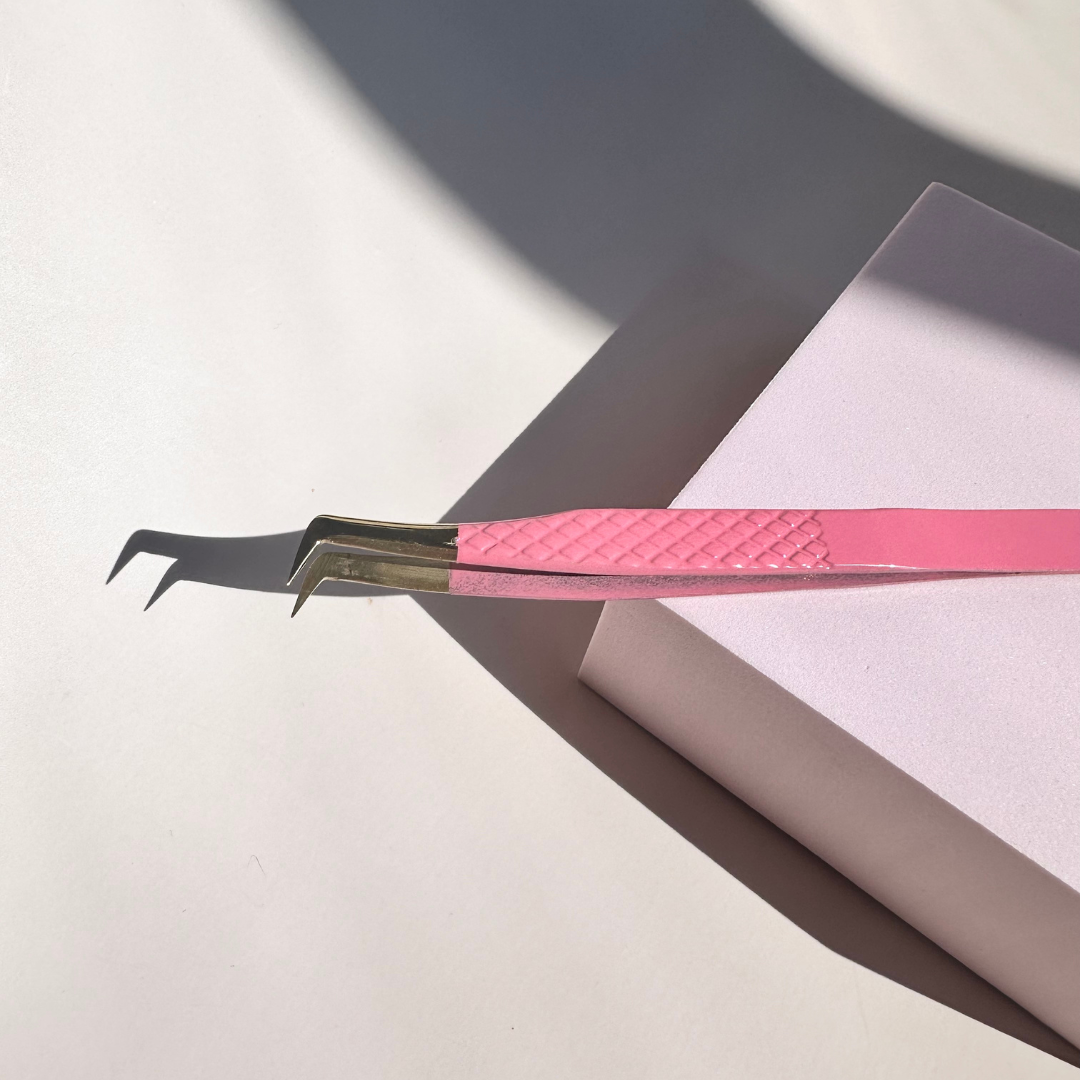 90 Degree Lash Tweezers - Precision Tool for Lash Application