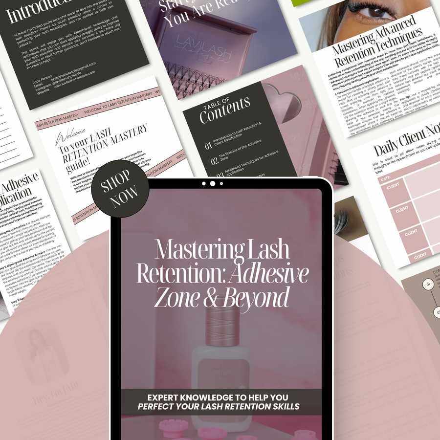 Mastering Lash Retention: The Adhesive Zone & Beyond Ebook
