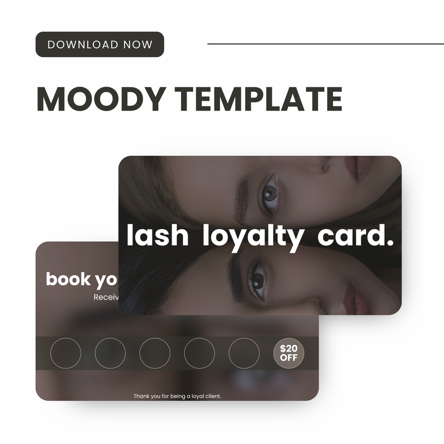 Lash Loyalty Cards