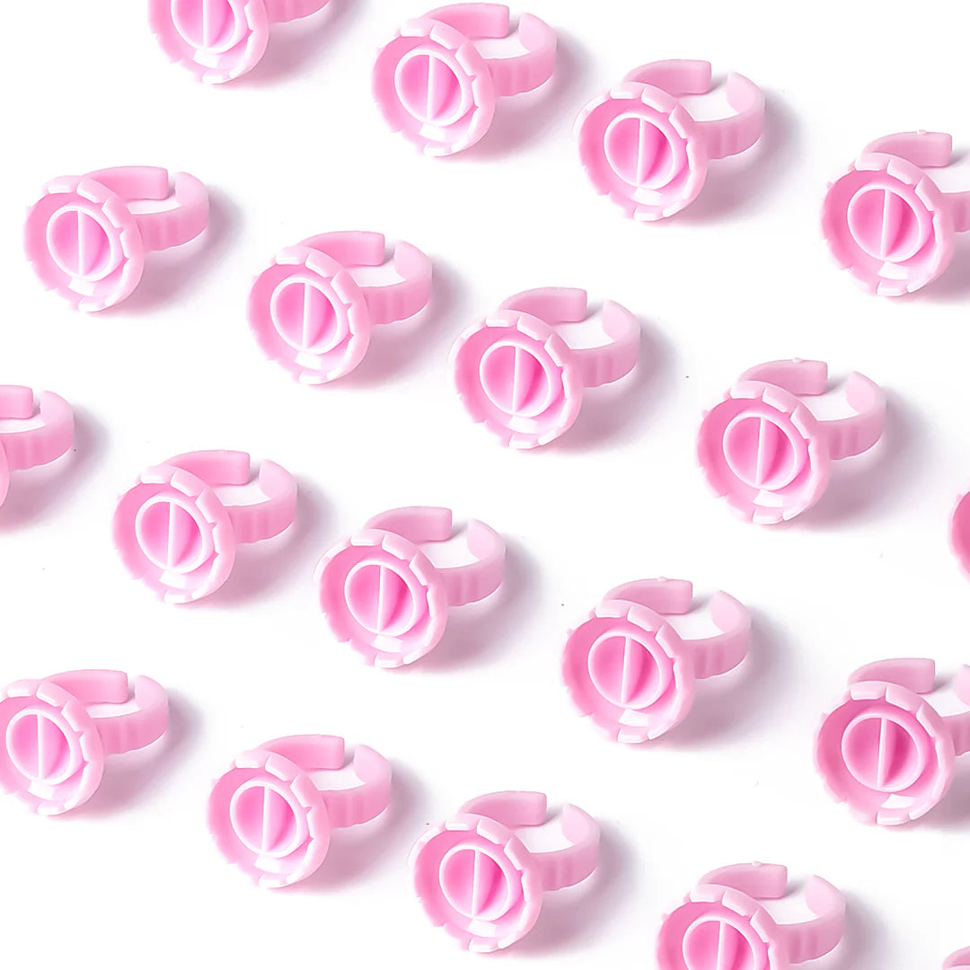 Disposable Glue Rings | 100 Pack