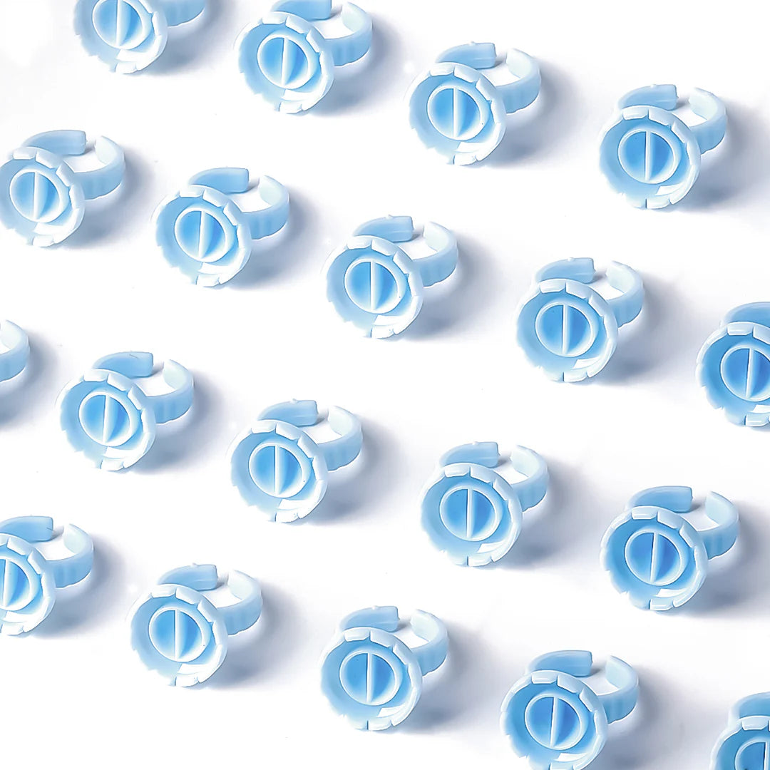 Disposable Glue Rings | 100 Pack