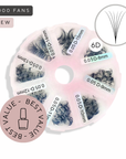 6D Loose Promade Lashes | 1000 Fans