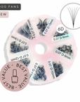 6D Loose Promade Lashes | 1000 Fans
