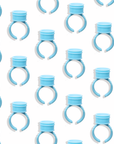 Disposable Glue Rings | 100 Pack