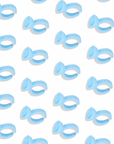 Disposable Glue Rings | 100 Pack