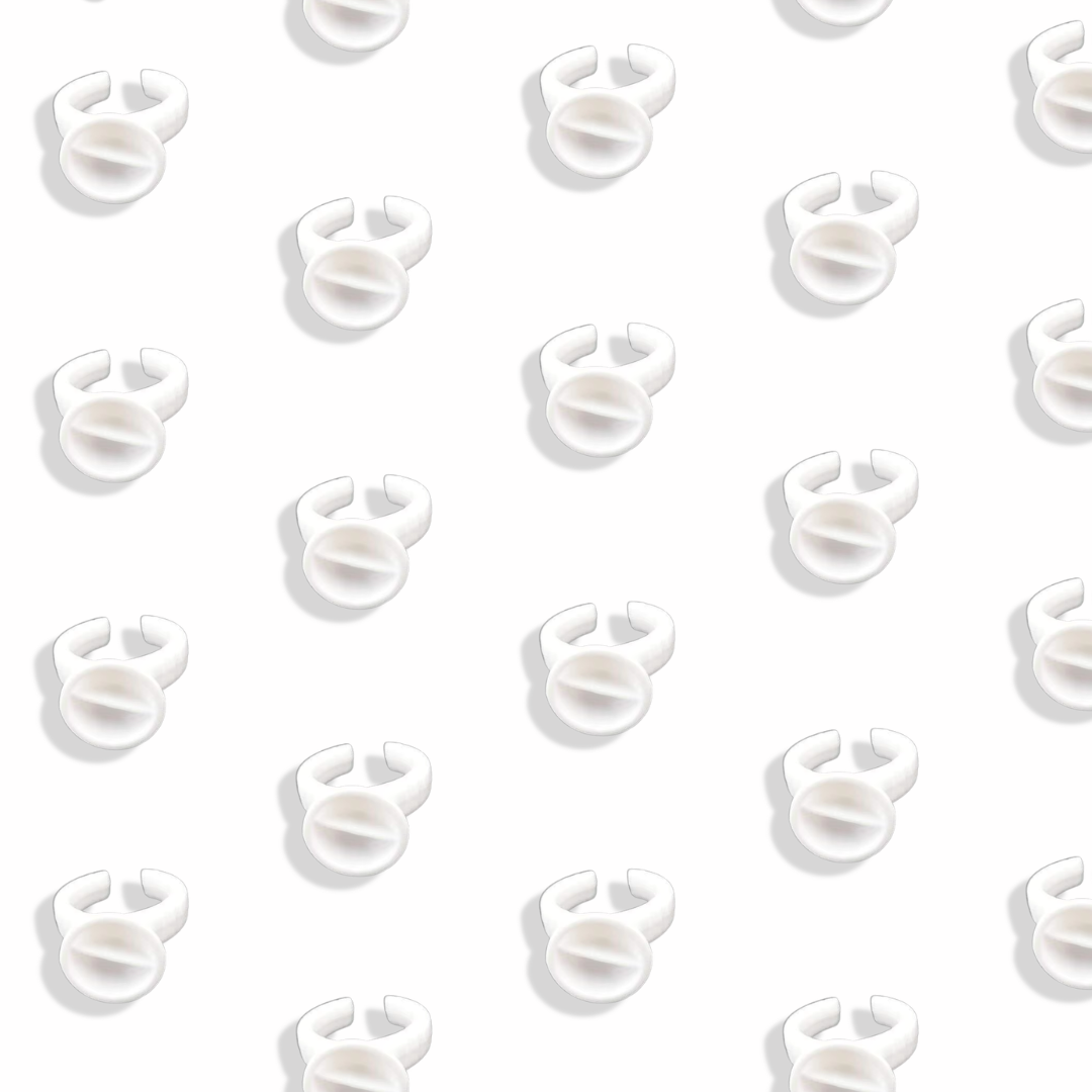 Disposable Glue Rings | 100 Pack