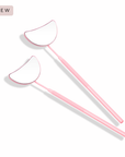 Half Moon Lash Mirror for Eyelash Extensions | Stainless Steel