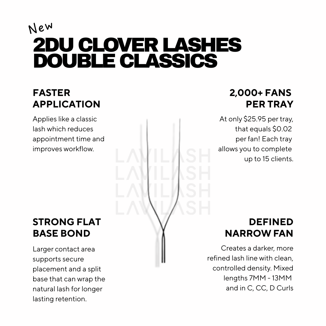 2DU Clover Lashes | Double Classics