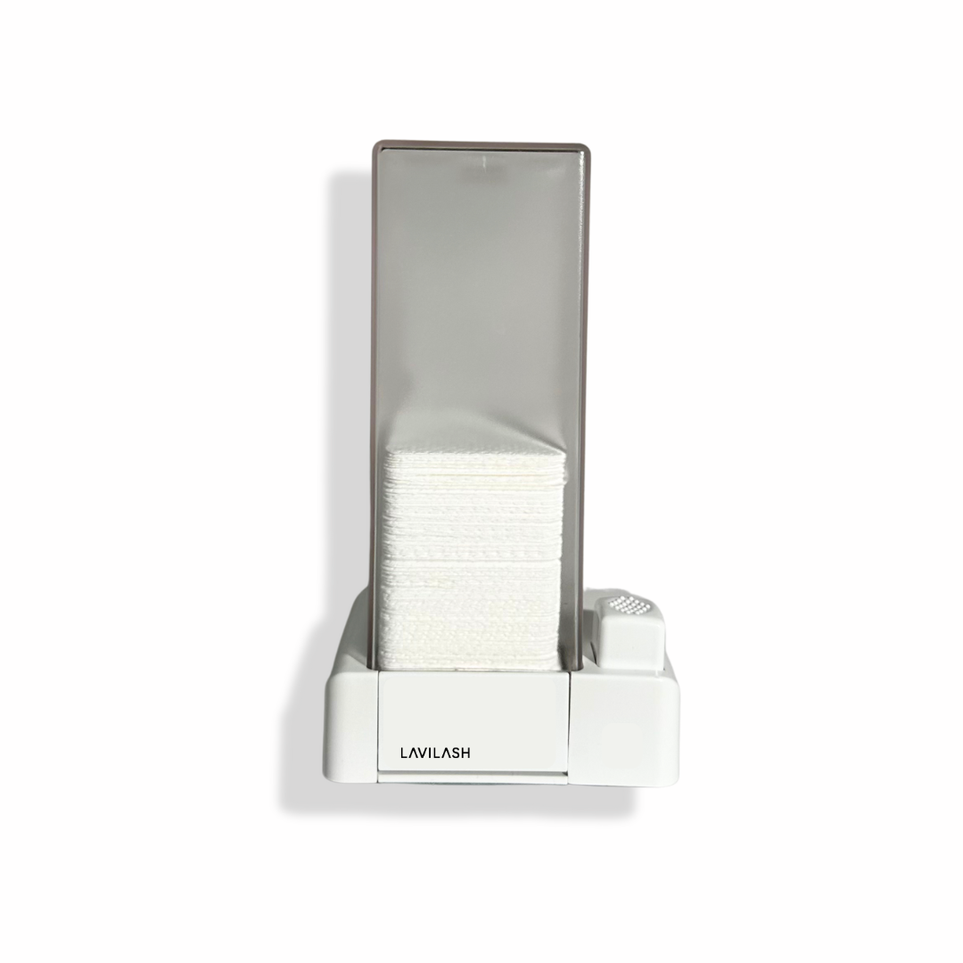 Adhesive Nozzle Wipe Dispenser