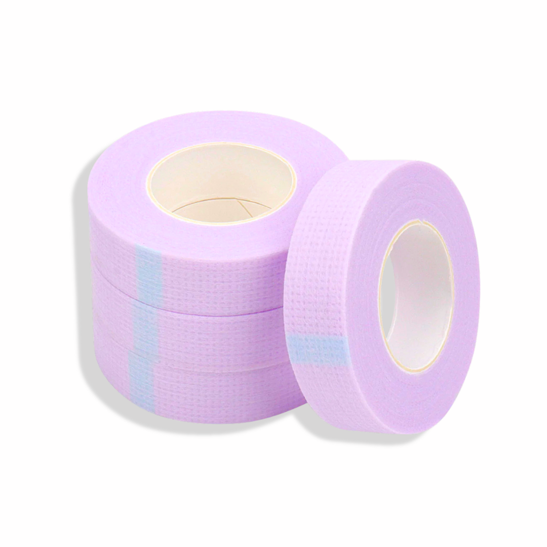 Purple lash tape for lower lash isolation and eyelid lifting