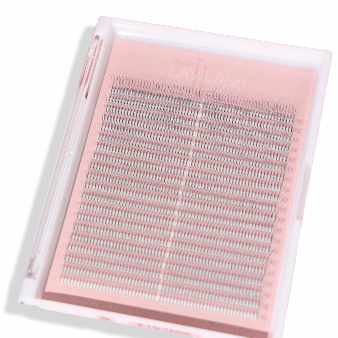 XL 2D Premade Lashes | Acrylic Trays