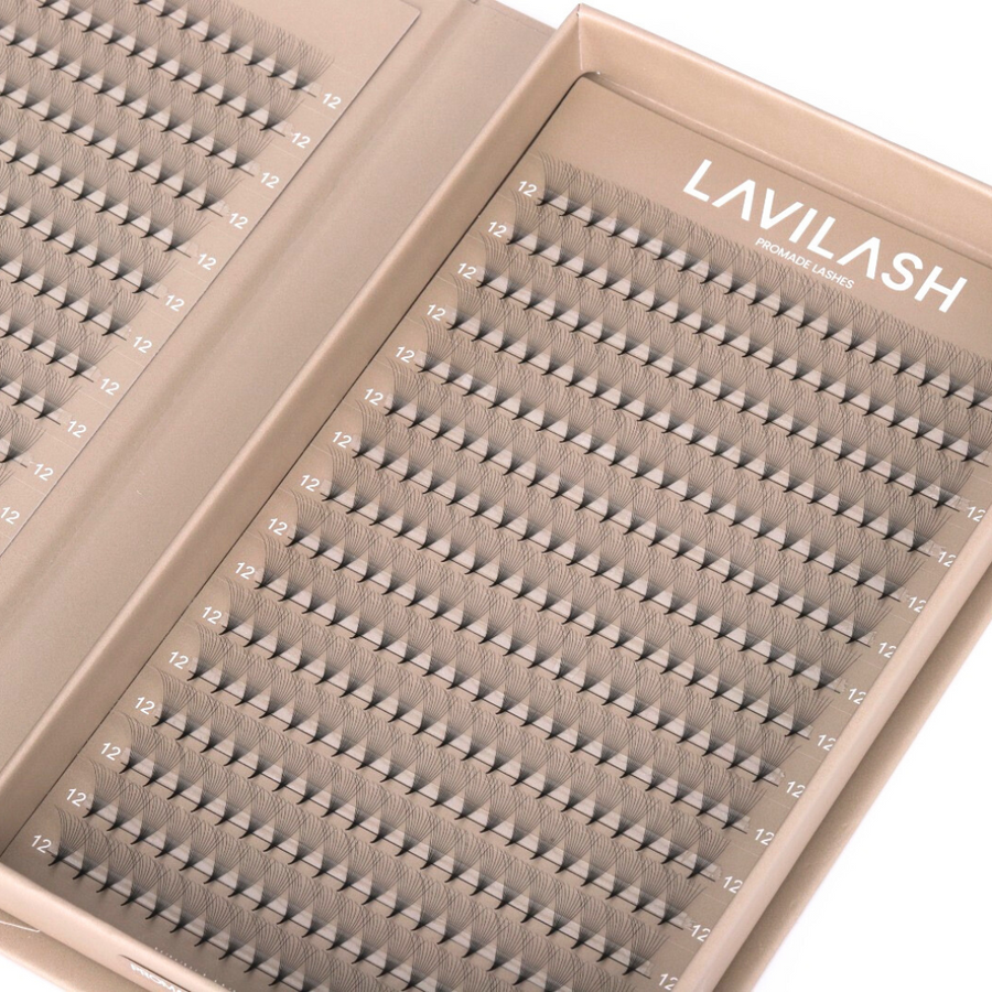 XXL 10D Promade Lashes (650 Fans)