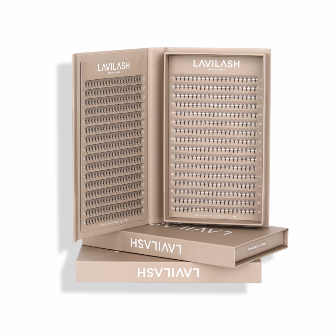 XXL 10D Promade Lashes (650 Fans)