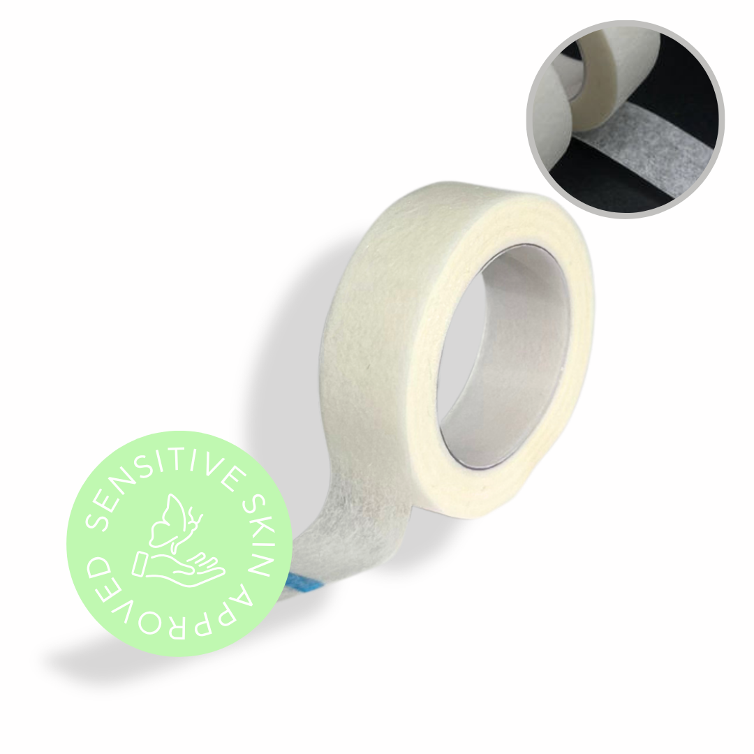 White micropore paper lash tape for eyelash extensions