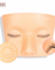 Mini Lash Training Mannequin Head With 3 Layer Lashes