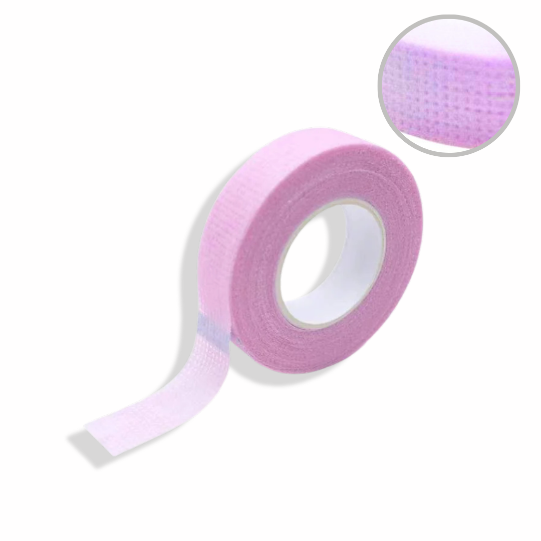 Purple non woven lash tape for eyelash extension applications