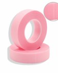 Pink transparent PE lash tape for eyelash extensions