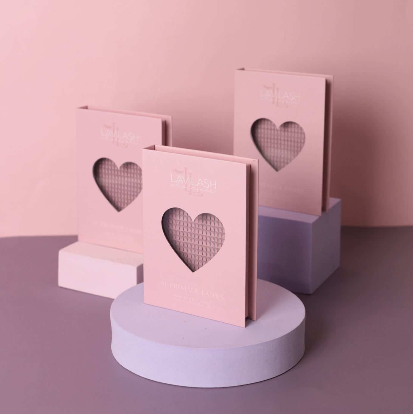 XL 2D Premade Lashes - Natural Volume Lash Extensions