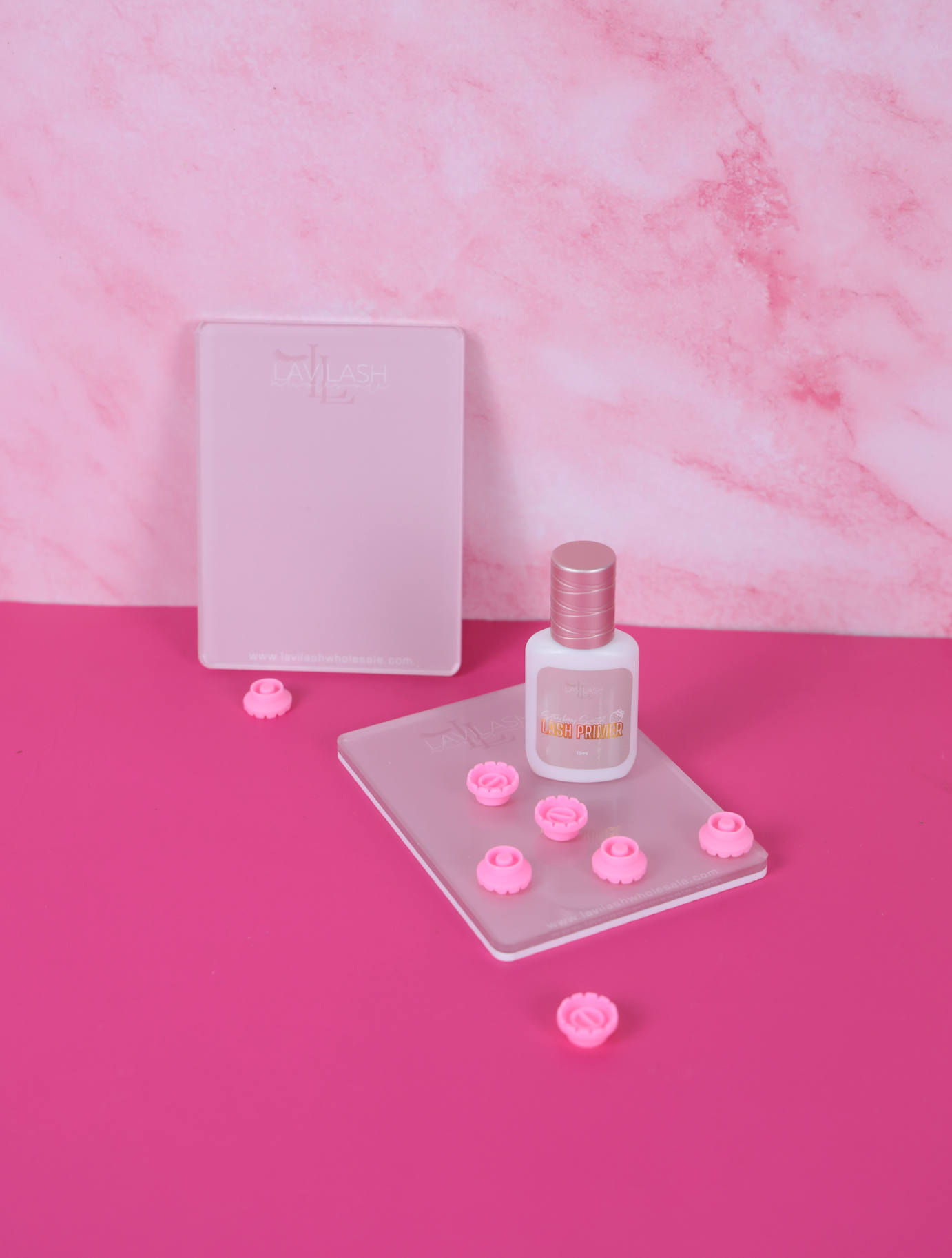 Lash Tiles and Adhesive Glue