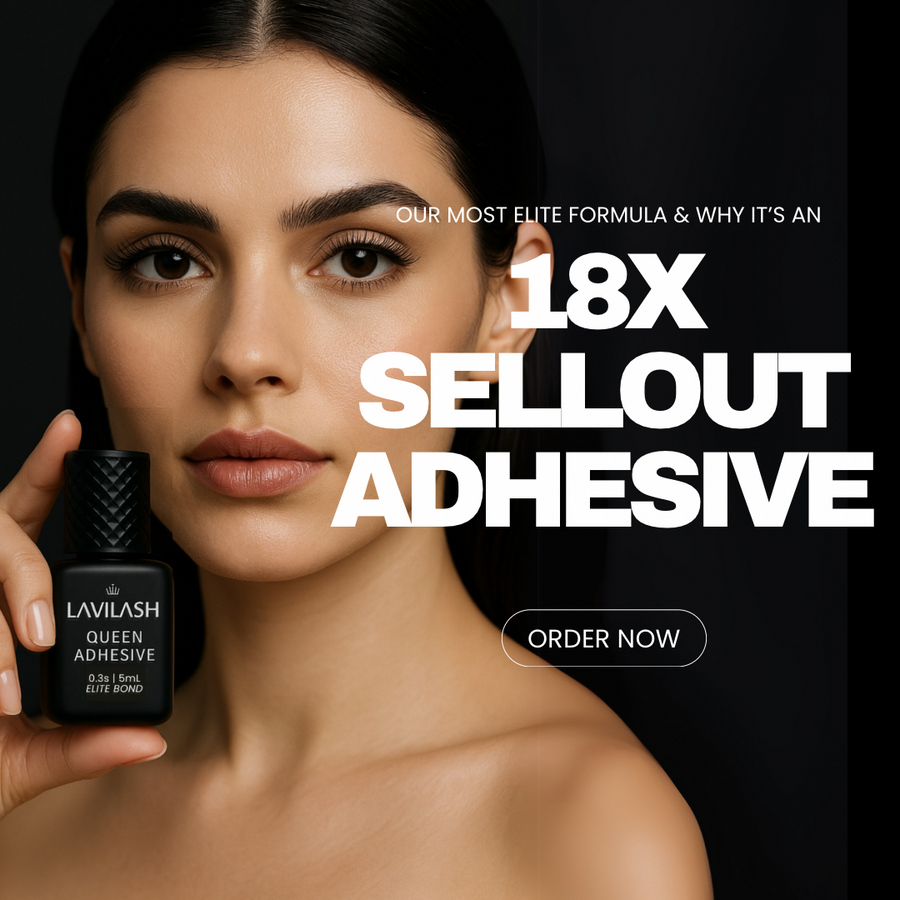 LAVILASH Queen Adhesive 18x Sellout Lash Glue 5ml