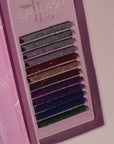 Coloured Glitter Classic Lashes