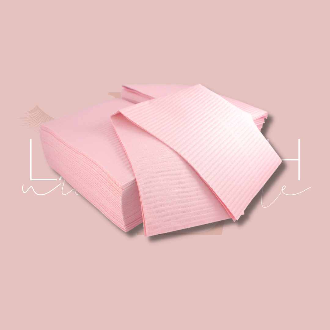 Disposable Head Pads - Pink