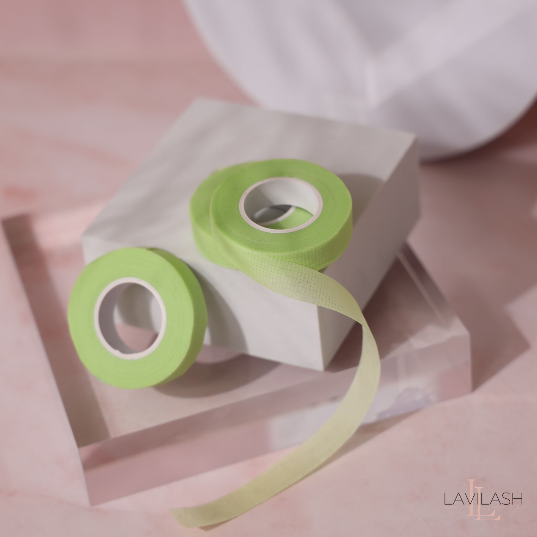 Green Non-Woven Lash Tape