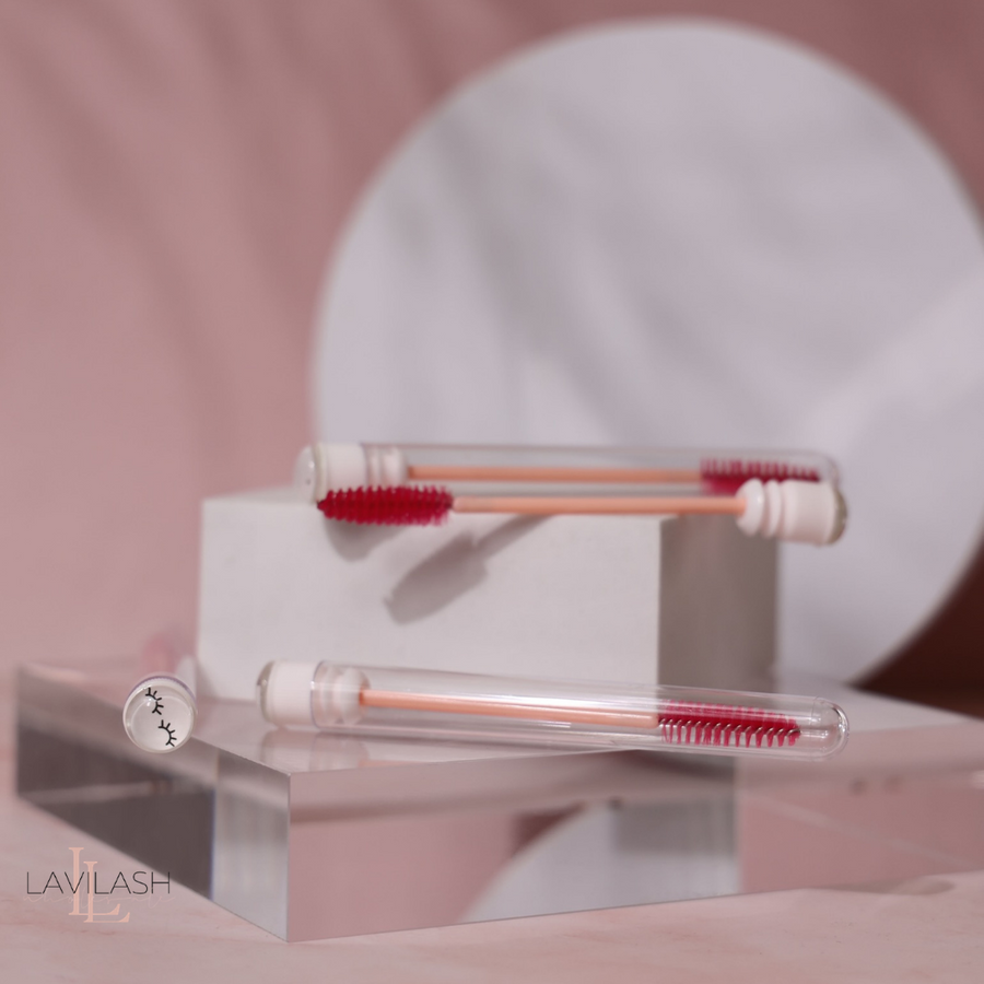 Pastel Pink Wand Test Tube & Lash Gem