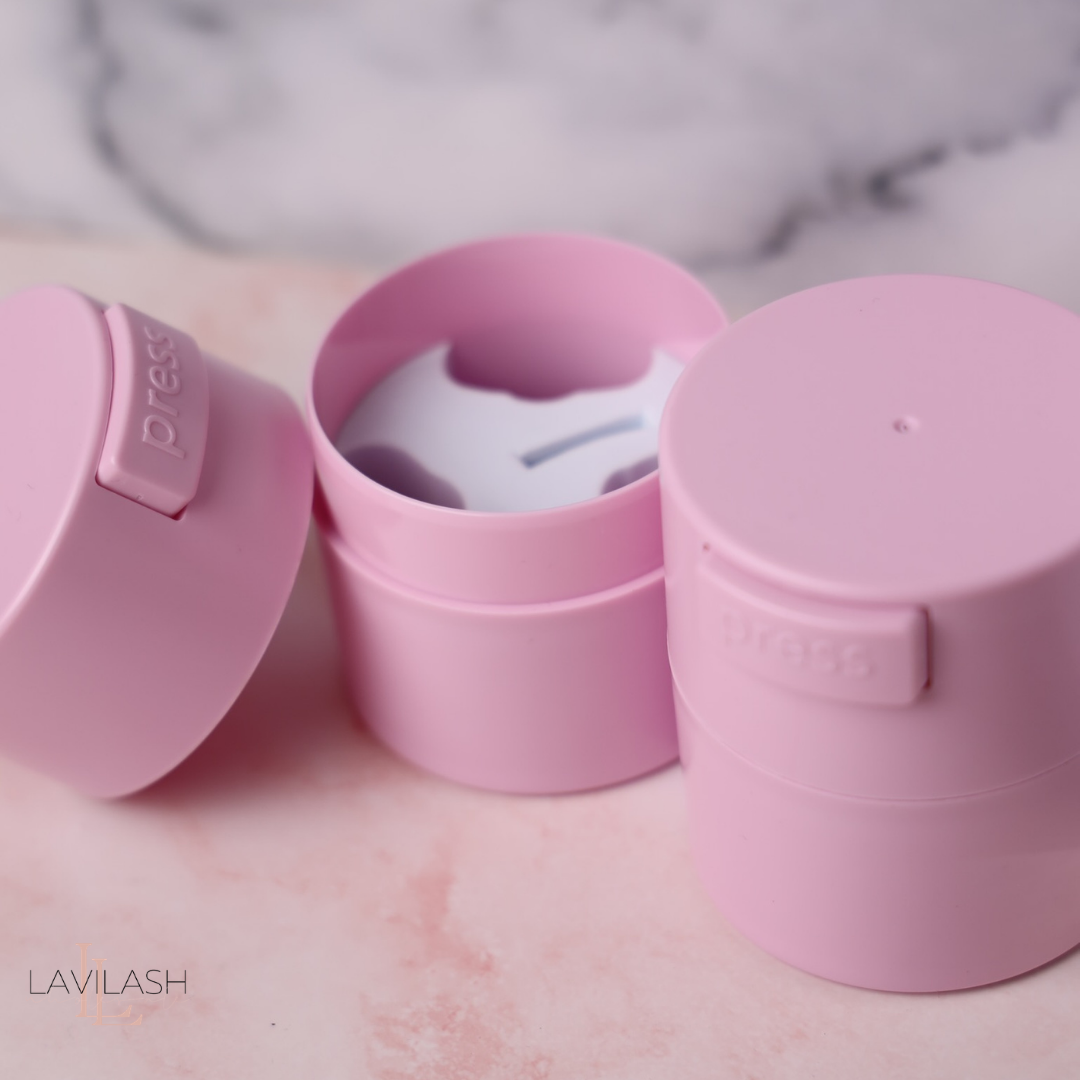 Eyelash Glue Storage Containers