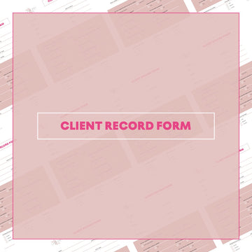 Digital Client Record Form