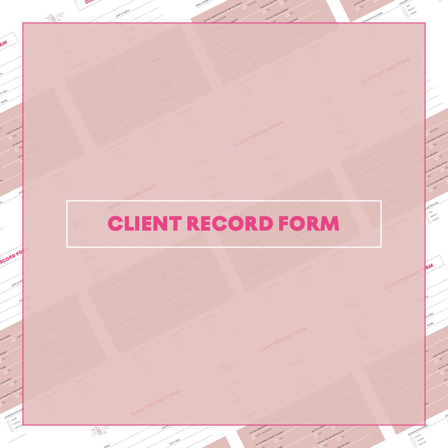 Client Record Form (Download)