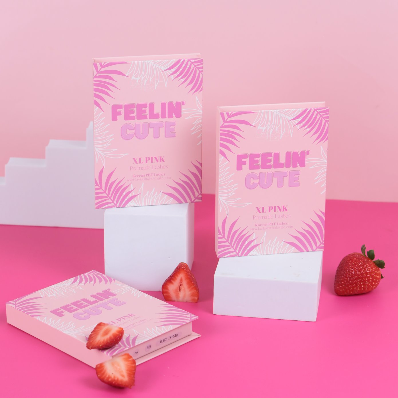 Feelin Cute - Colour Premade Lashes 